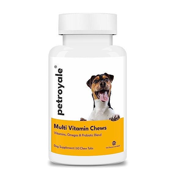 Pet Royale Multivitamin for Dog Dog Multivitamin Tablets Pet Tabs